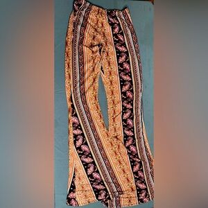 Windsor Black and Brown Wide Leg Pants